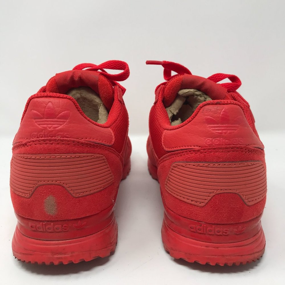 Adidas Originals ZX 700 Trainers S79188 Red/Red/Red - Picture 5 of 6